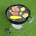 Miniatyrbillede 5 af 5: 44,5 cm Rund Grillrist 7432 Reservedel Kulstangsstativ