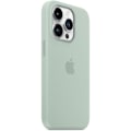 Miniatyrbild 4 av 5: Apple Silikonskal med MagSafe för iPhone 14 Pro grön green iPhone16pro