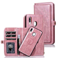 Pikkukuva 2 / 11: Elegant Dubbelfunktions Plånboksfodral - Samsung Galaxy A40 Svart