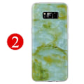 Miniatyrbillede 1 af 11: Galaxy s8 -   Marmormönstrat Mobilskal 2