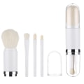 Miniatyrbild 1 av 11: Premium Makeup Borstset Läppblandning / Ögonskuggor Vit/Silver