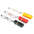 Pikkukuva 2 / 11: Hopfällbara Glasögon Unisex Anti-blåljusfiltrerand Läsglasögon Red 4