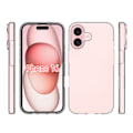 Pikkukuva 6 / 11: iPhone 16 Plus - Ultra-Tunt Silikonskal från Leman för Maximalt Skydd!