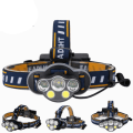 Pikkukuva 1 / 11: Kraftfull Praktiskt Pannlampa T6 COB LED Black