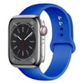 Apple Watch Silikonarmbånd 38mm/40mm/41mm Blå Medium