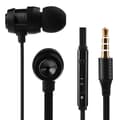 NKOBEE In-ear Hörlurar med Mic In-lineControl Svart