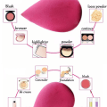 Miniatyrbilde 8 av 11: 4 Stycken Kosmetiska Makeup Puffar / Svampar Gourd