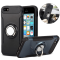 Miniatyrbilde 4 av 11: iPhone SE 2020 - FLOVEMES Skal med Ringhållare i Carbonfiber Röd