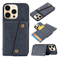 Pikkukuva 4 / 11: Ett Skal som Gör Mer - FLOVEME Retro Plånboksskal för iPhone 16 Pro Max Brun