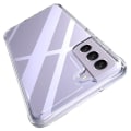 Pikkukuva 6 / 6: Skyddande Silikonskal - Samsung Galaxy S22 Genomskinlig