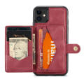 Miniatyrbilde 9 av 11: Smidigt Skal med Korthållare - iPhone 11 Grön