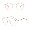 Läsglasögon i Klassisk Design (Unisex) Roséguld -1.5