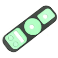 Miniatyrbilde 2 av 11: Galaxy S10e Bakre Kamerafälglins Reservdel Svart