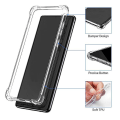 Miniatyrbillede 3 af 11: Stötdämpande Praktiskt Silikonskal - Samsung Galaxy A40 Transparent/Genomskinlig