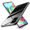 Miniatyrbillede 6 af 11: Kraftfullt Silikonskal - Samsung Galaxy A51 Rosa/Lila