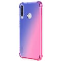 Huawei P40 Lite E - Silikonskal Blå/Rosa