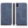 Smidigt Stils�kert Pl�nboksfodral - iPhone X/XS Blå