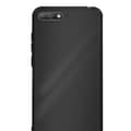 Huawei Y6 2018 - Stilsäkert Smart Silikonskal Svart