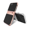 Miniatyrbild 6 av 11: iPhone 7 - FLOVEME Stilrena Stötdämpande Hybridskal i Karbon Roséguld