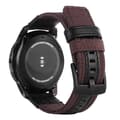 Slidstærkt Nylonarmbånd - Samsung Galaxy Watch S3 Frontier Kaffe 20mm