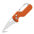 Miniatyrbillede 1 af 11: Smidig Slittålig Multifunktionell Utfällbar Fickkniv Orange/Silver
