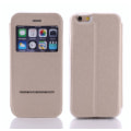 Miniatyrbillede 2 af 10: Elegant Robust iPhone 8 Plus Smartfodral fönster Svarsfunktion Vit