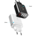 Miniatyrbilde 9 av 9: Baseus Väggadapter Vit