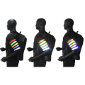 Miniatyrbilde 8 av 11: Smidig Genomtänkt LED Reflexarmband Röd