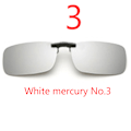 Miniatyrbilde 7 av 11: Effektfulla Clip-on Solglasögon Polarized Gul