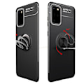 Miniatyrbillede 10 af 11: Samsung Galaxy S20 Plus - Robust Skal med Ringhållare Blå