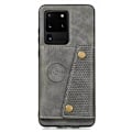 Pikkukuva 11 / 11: Smidigt Skal med Korthållare - Samsung Galaxy S20 Ultra Ljusbrun