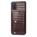 Pikkukuva 7 / 11: Effektfullt Skal med Kortfack - Samsung Galaxy A71 Grön