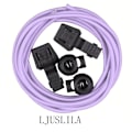 Miniatyrbilde 1 av 11: Elastiske Skolisser i flere Farger (1 meter) Violett