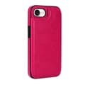 iPhone 16E - Plånboksfodral med Stil från NKOBEE Rose Röd