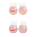 Miniatyrbillede 3 af 8: Självhäftande Silikon Nipple Covers Blomma X-Large
