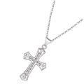 Miniatyrbillede 4 af 9: Elegant Kors Halsband Guld