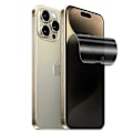 Pikkukuva 1 / 11: iPhone 15 Pro - 3-Pack Ceramic Skärmskydd 2.5D Svart Anti Spy Svart