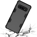 Miniatyrbild 2 av 11: Samsung S10 Plus - Praktiskt och Skyddande Skal "Rugged Robot" Rosa/Svart