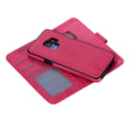 Miniatyrbilde 2 av 11: Samsung Galaxy S9 - Silk-Touch Etui med Lommebok og Deksel Lila