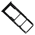 Miniatyrbillede 4 af 11: Samsung Galaxy A80 - Dual Sim-Kortläsare Reservdel Svart