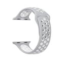 Miniatyrbild 4 av 11: Apple Watch 40mm -  ROYBEN Exklusiva Silikonarmband Hög Kvalité Lila/Grön M