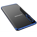 Miniatyrbild 7 av 11: Skyddande Smart Silikonskal - Samsung Galaxy A50 Guld
