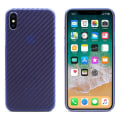 Pikkukuva 5 / 11: iPhone X/XS -Praktiskt Skal (Supertunt) i elegant finish Genomskinlig