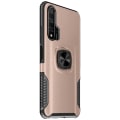 Miniatyrbillede 1 af 11: Huawei Nova 5T - Praktiskt Leman Skal med Ringhållare Roséguld