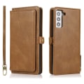 Miniatyrbillede 2 af 11: Tankevækkende 2-1 Wallet Case - Samsung Galaxy S21 Mörkblå