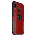Huawei P Smart 2019 - (LEMAN) Smart Skal med Kickstand Röd