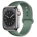 Apple Watch Silikonarmbånd 38mm/40mm/41mm Grön Medium