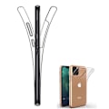 Pikkukuva 8 / 11: Robust Dubbelsidigt Silikonskal - iPhone 11 Pro Max Guld