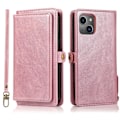 Pikkukuva 2 / 11: Tyylikäs ja käytännöllinen lompakkokotelo - iPhone 13 Svart