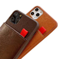 Pikkukuva 9 / 11: Smidigt Skal med Kortfack (LEMAN) - iPhone 11 Pro Max Kaffe